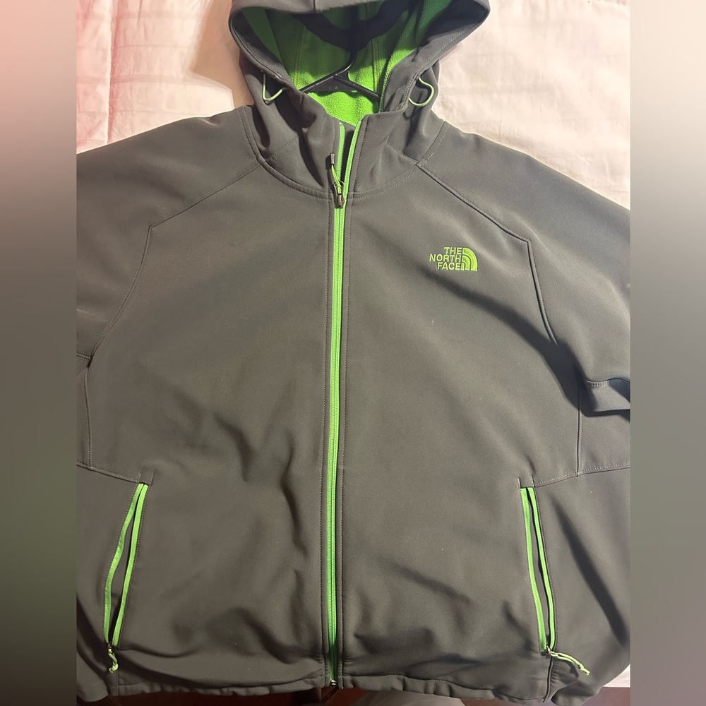 Men’s north face jacket soft shell jacket sz xxl